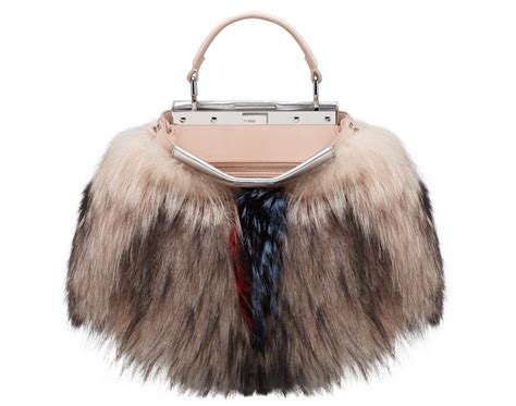 fendi mini fur bag|Fendi pre owned bags.